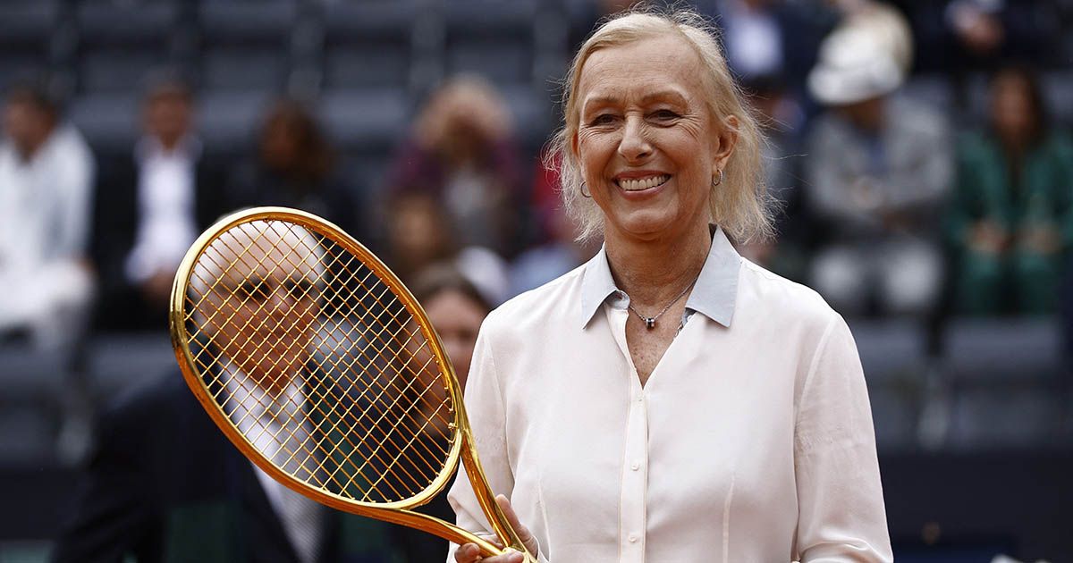 Martina Navratilova anuncia que superó su cáncer de garganta y de mama